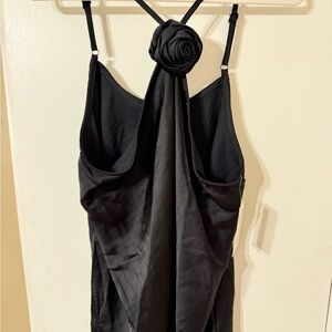 Elegant Black Halter top